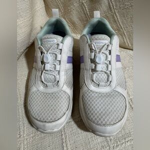 Vionic Women's white and Purple Sneakers